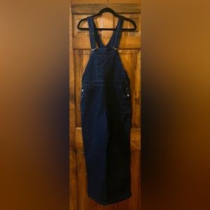 Universal Standard Casey Classic Denim Overalls Dark Indigo Size 2XS